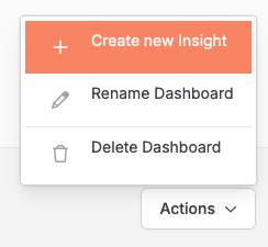 Create a new insight